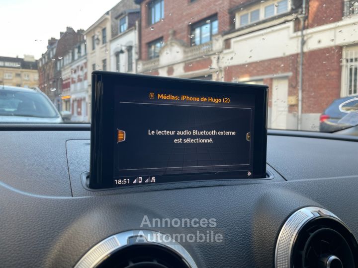 Audi A3 Sportback 30 TFSI 116 S tronic 7 Design Luxe / CAMERA DE RECUL / SIEGES CHAUFFANTS / GPS - 33