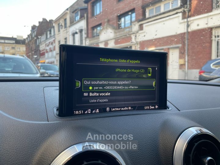 Audi A3 Sportback 30 TFSI 116 S tronic 7 Design Luxe / CAMERA DE RECUL / SIEGES CHAUFFANTS / GPS - 34
