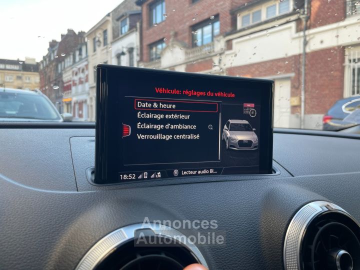 Audi A3 Sportback 30 TFSI 116 S tronic 7 Design Luxe / CAMERA DE RECUL / SIEGES CHAUFFANTS / GPS - 37