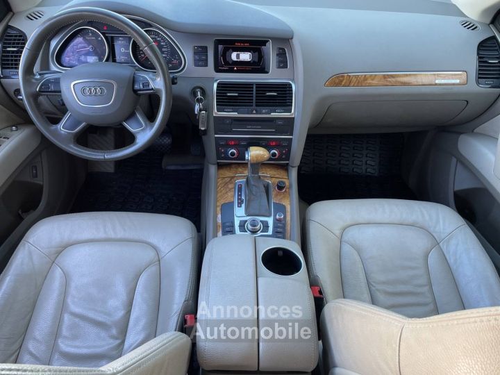 Audi Q7 30 V6 TDI 245ch FAP Ambition Luxe quattro Tiptronic 7 places - 11