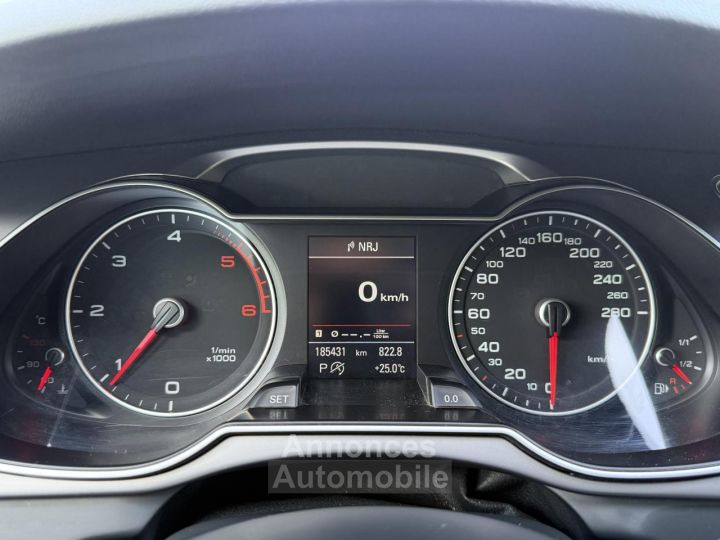 Audi A4 Allroad Quattro 20 TDI DPF - 177BREAK Ambition Luxe SUIVI COMPLET %2B GPS %2B RADAR AV/AR - 19