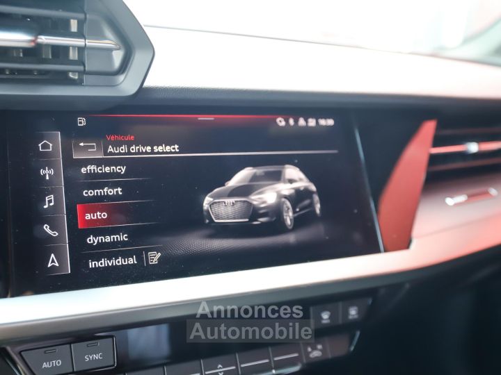 Audi A3 Sportback 15 35 TFSI 150 S-Tronic 7 S line CAMERA GPS - 10