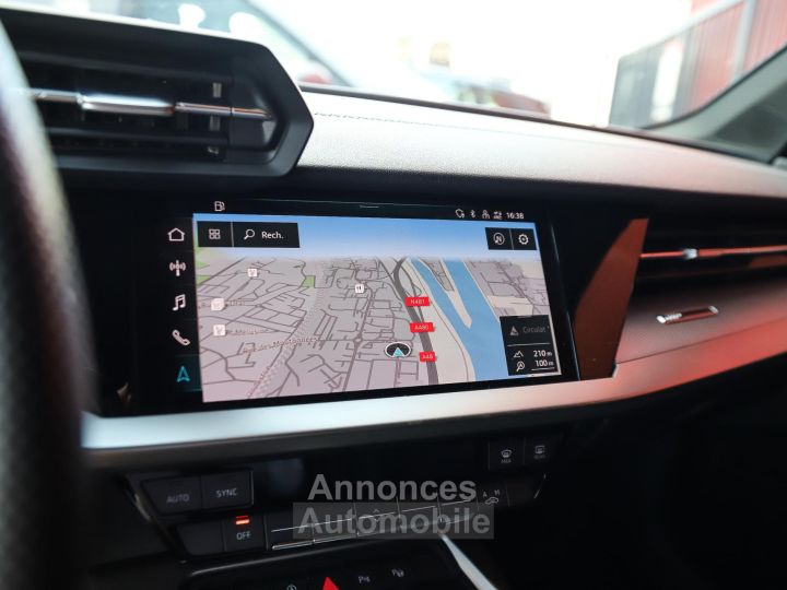 Audi A3 Sportback 15 35 TFSI 150 S-Tronic 7 S line CAMERA GPS - 12