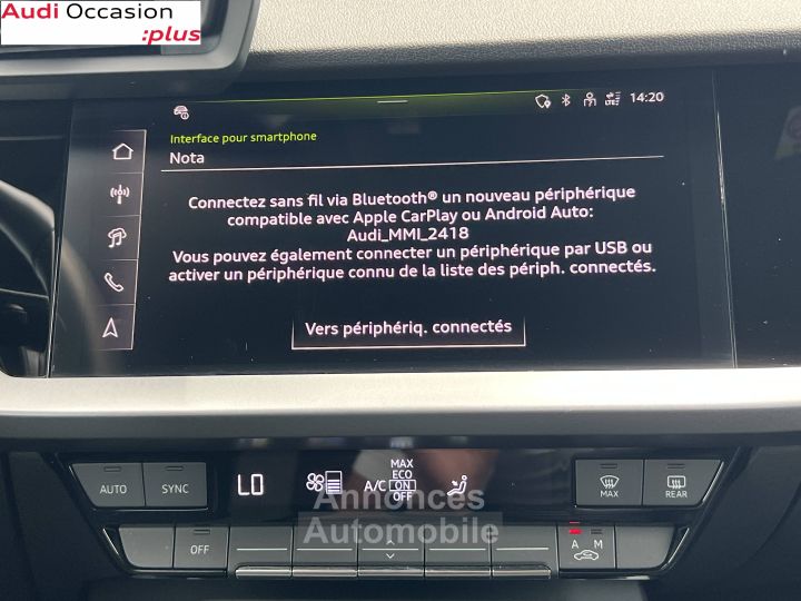 Audi A3 Sportback TFSI Mild Hybrid 150 S tronic 7 Business Executive - 15