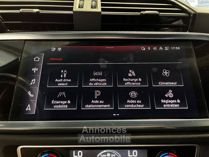 Audi Q3 Sportback 45 TFSIe 245 ch S tronic 6 S line - 22