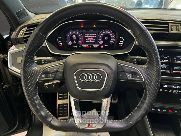 Audi Q3 Sportback 45 TFSIe 245 ch S tronic 6 S line - 28
