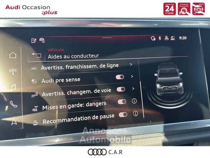 Audi Q3 Sportback 45 TFSIe 245 ch S tronic 6 S line - 20