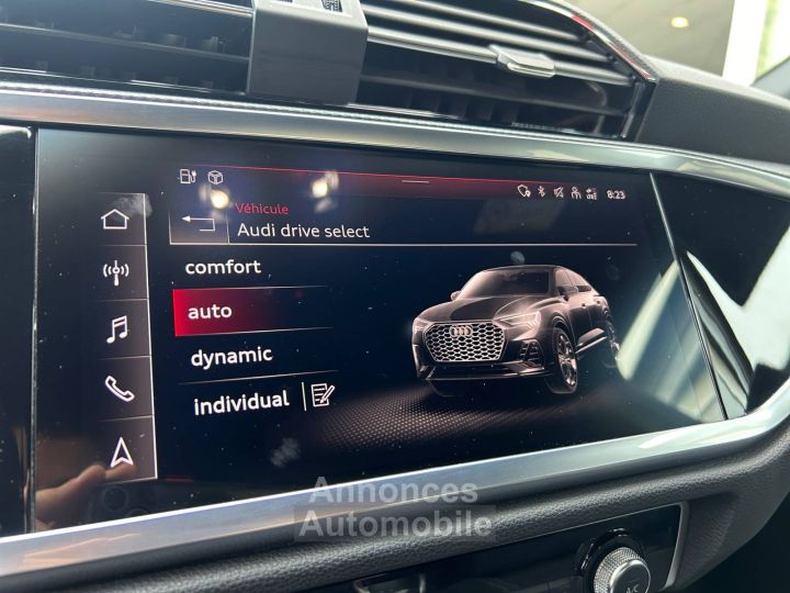 Audi Q3 Sportback 45 TFSIe  245 ch S tronic 6 S line - 21