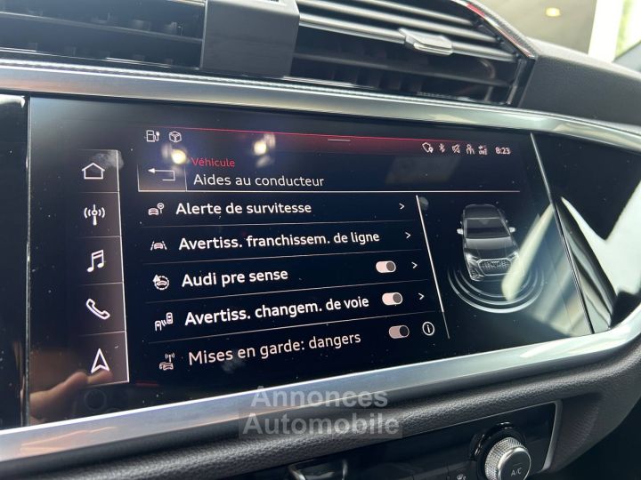 Audi Q3 Sportback 45 TFSIe  245 ch S tronic 6 S line - 22