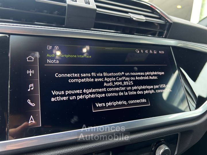 Audi Q3 Sportback 45 TFSIe  245 ch S tronic 6 S line - 53