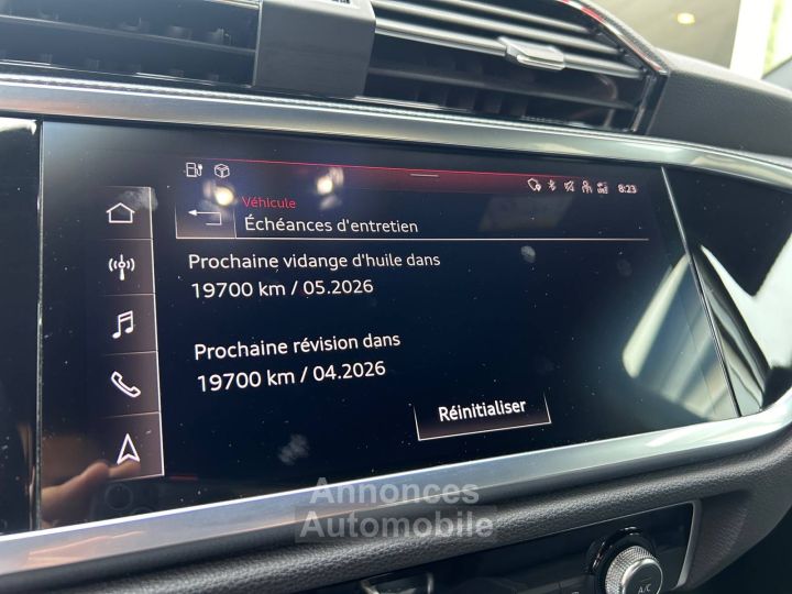 Audi Q3 Sportback 45 TFSIe  245 ch S tronic 6 S line - 56