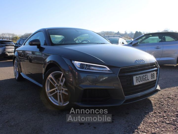 Audi TT COUPÉ S-LINE 2L TDI 184 ABS SPORT BOITE 6 GPS 3D RÉGULATEUR JANTES 18 BLUETOOTH - 1