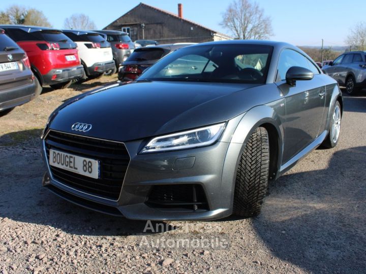 Audi TT COUPÉ S-LINE 2L TDI 184 ABS SPORT BOITE 6 GPS 3D RÉGULATEUR JANTES 18 BLUETOOTH - 4