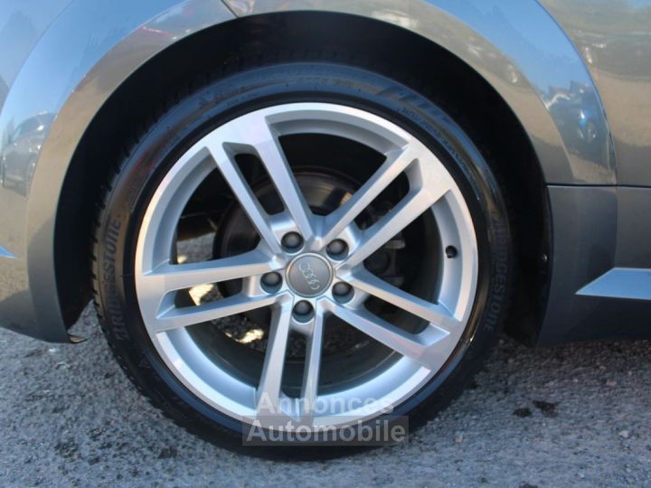 Audi TT COUPÉ S-LINE 2L TDI 184 ABS SPORT BOITE 6 GPS 3D RÉGULATEUR JANTES 18 BLUETOOTH - 7