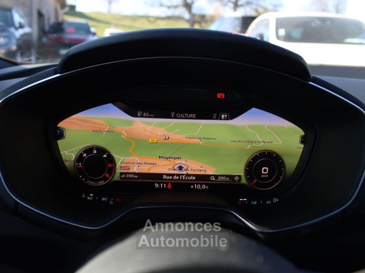 Audi TT COUPÉ S-LINE 2L TDI 184 ABS SPORT BOITE 6 GPS 3D RÉGULATEUR JANTES 18 BLUETOOTH - 12