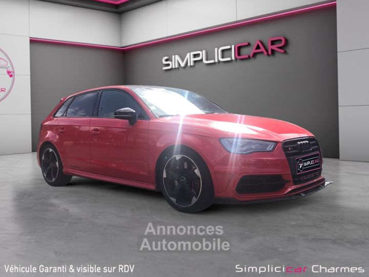 Audi S3 SPORTBACK 20 TFSI 300 Quattro S-Tronic 6 ETAT INTERIEUR EXTERIEUR NICKEL GARANTIE 12 MOIS - 1