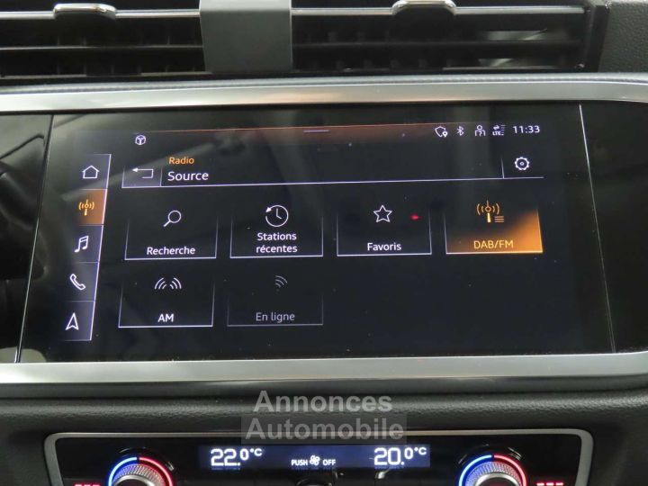 Audi Q3 35TFSI SLine STronic NAV-VIRTUAL-CRUISE-CUIR - 13