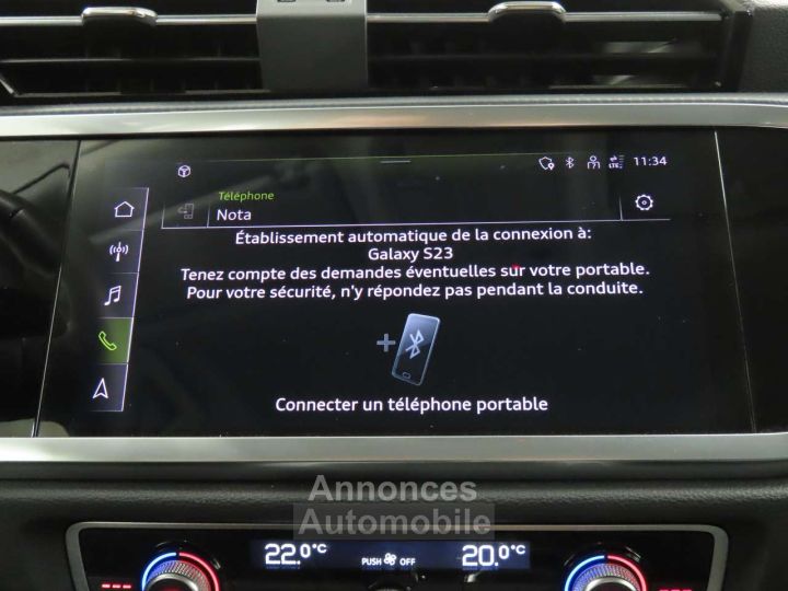 Audi Q3 35TFSI SLine STronic NAV-VIRTUAL-CRUISE-CUIR - 15