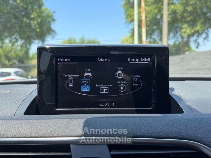 Audi Q3 14 TFSI S tronic CUIR-XENON-LED-CRUISE-SENSOR-NAV - 16