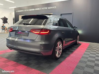 Audi A3 Sportback 20 TDI 150 S tronic 6 Line SUIVI COMPLET RÉVISION À JOUR   - 10