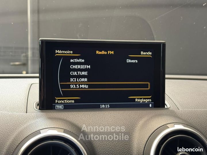 Audi A3 Sportback 20 TDI 150 S tronic 6 Line SUIVI COMPLET RÉVISION À JOUR - 28