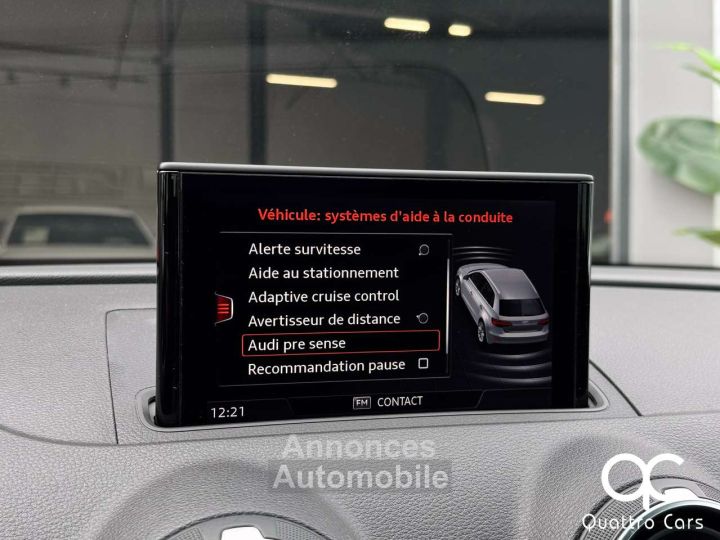 Audi A3 Sportback 15 TFSI 150 CH Car play Beau look - 20
