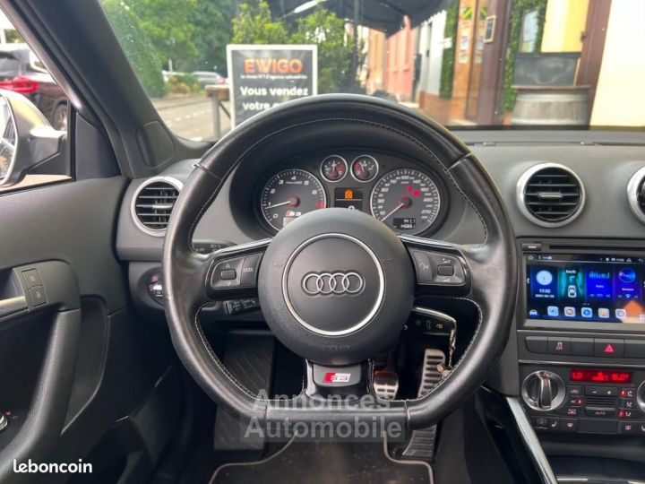 Audi S3 8P-QUATTRO-TOIT OUVRANT-CARPLAY-GARANTIE 6 MOIS - 14