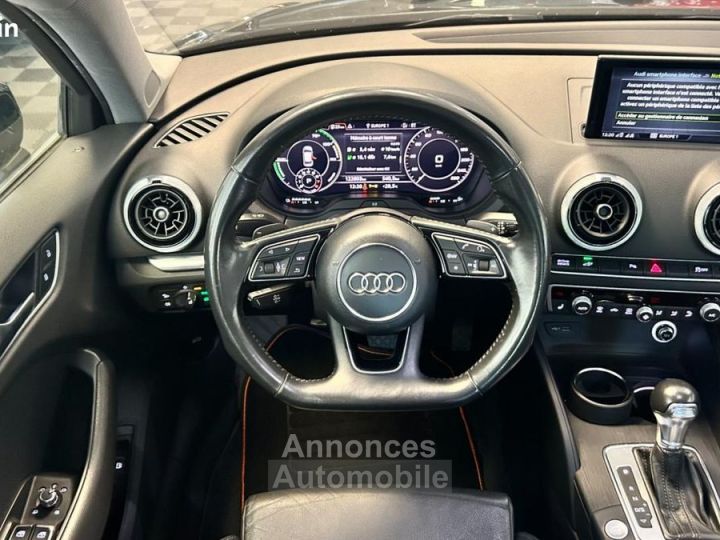 Audi A3 Sportback 14 TFSI E-TRON 204H 150 PHEV 257KWH DESIGN LUXE S-TRONIC + SIEGES CHAUFFANT - 16