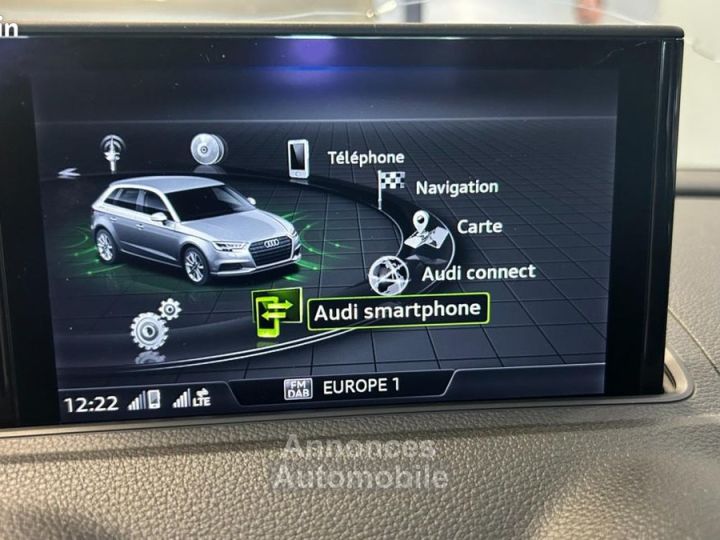 Audi A3 Sportback 14 TFSI E-TRON 204H 150 PHEV 257KWH DESIGN LUXE S-TRONIC + SIEGES CHAUFFANT - 20