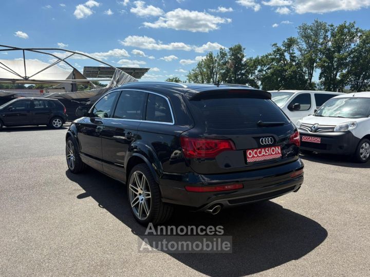 Audi Q7 Quattro 30 V6 TDI 245 CH  BVA Tiptronic  7 PLACES S-Line GTIE 12 MOIS - 5