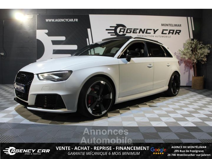 Audi RS3 SPORTBACK Quattro 25 TFSI - 367 - S-tronic - 8V - Blanc - Toit Ouvrant - SIèges RS - 1