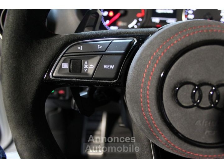 Audi RS3 SPORTBACK Quattro 25 TFSI - 367 - S-tronic - 8V - Blanc - Toit Ouvrant - SIèges RS - 25