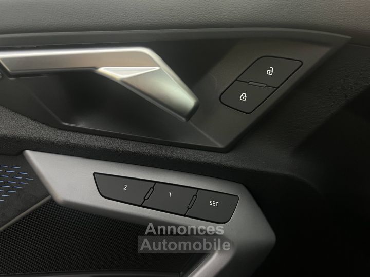 Audi A3 Sportback 45 TFSI e Hybride rechargeable 272 S tronic 6 S line - 9