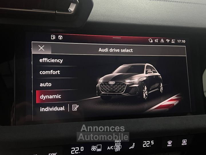 Audi A3 Sportback 45 TFSI e Hybride rechargeable 272 S tronic 6 S line - 30