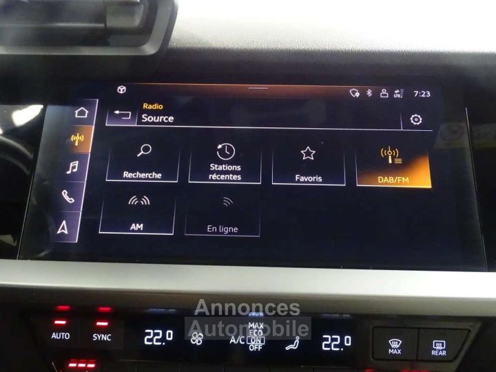 Audi A3 Sportback 30TFSi Advanced CUIR SPORT-LED-PARKING - 12