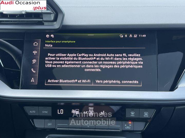 Audi A3 Sportback TFSI Mild Hybrid 150 S tronic 7 S line - 15