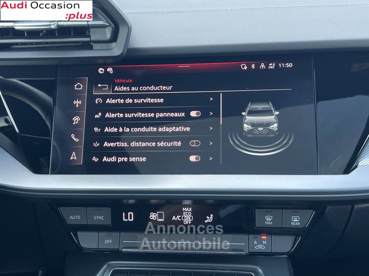 Audi A3 Sportback TFSI Mild Hybrid 150 S tronic 7 S line - 17