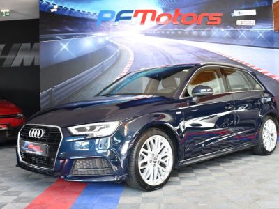 Audi A3 Sportback S-Line Ambition Luxe 35 TDI 150 S-Tronic GPS Virtual Attelage Car Play Pré Sense ACC Induction JA 18   - 7