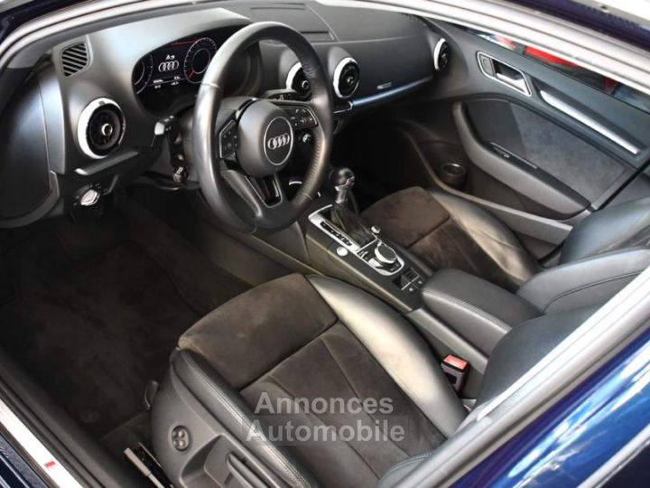 Audi A3 Sportback S-Line Ambition Luxe 35 TDI 150 S-Tronic GPS Virtual Attelage Car Play Pré Sense ACC Induction JA 18 - 12