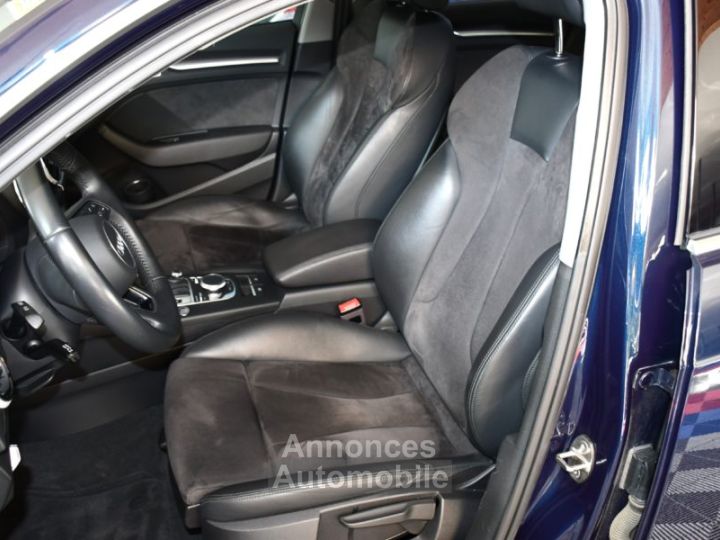 Audi A3 Sportback S-Line Ambition Luxe 35 TDI 150 S-Tronic GPS Virtual Attelage Car Play Pré Sense ACC Induction JA 18 - 14