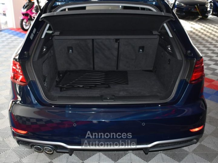 Audi A3 Sportback S-Line Ambition Luxe 35 TDI 150 S-Tronic GPS Virtual Attelage Car Play Pré Sense ACC Induction JA 18 - 15