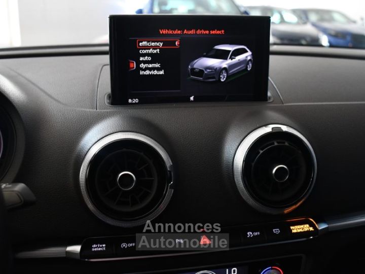 Audi A3 Sportback S-Line Ambition Luxe 35 TDI 150 S-Tronic GPS Virtual Attelage Car Play Pré Sense ACC Induction JA 18 - 26