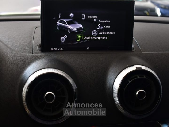 Audi A3 Sportback S-Line Ambition Luxe 35 TDI 150 S-Tronic GPS Virtual Attelage Car Play Pré Sense ACC Induction JA 18 - 28