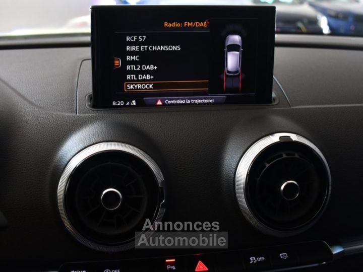 Audi A3 Sportback S-Line Ambition Luxe 35 TDI 150 S-Tronic GPS Virtual Attelage Car Play Pré Sense ACC Induction JA 18 - 29