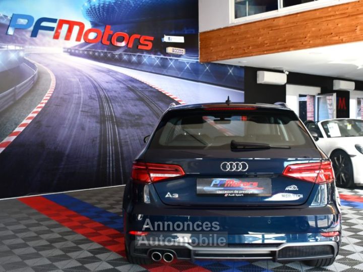 Audi A3 Sportback S-Line Ambition Luxe 35 TDI 150 S-Tronic GPS Virtual Attelage Car Play Pré Sense ACC Induction JA 18 - 36