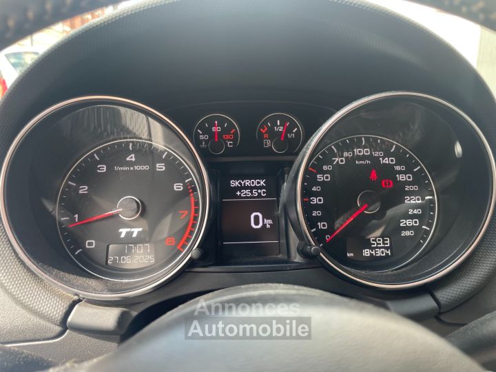 Audi TT 18 TFSI 160 S line / CIEL ETOILE / REGULATEUR - 18