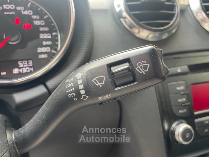 Audi TT 18 TFSI 160 S line / CIEL ETOILE / REGULATEUR - 21