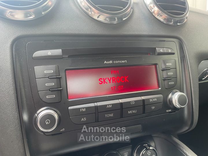 Audi TT 18 TFSI 160 S line / CIEL ETOILE / REGULATEUR - 24