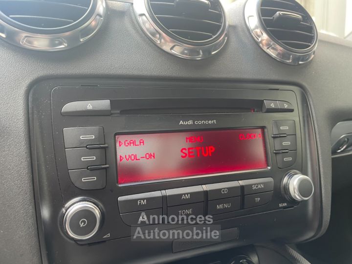 Audi TT 18 TFSI 160 S line / CIEL ETOILE / REGULATEUR - 27