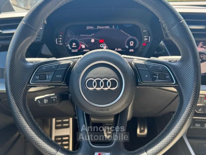 Audi A3 Sportback 15 35 TFSI 150ch HYBRID MHEV S-LINE S-TRONIC BVA - 12